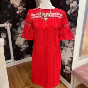 Trina Turk red dress.